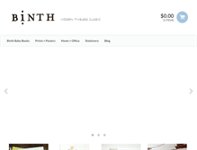 Tablet Screenshot of binth.com